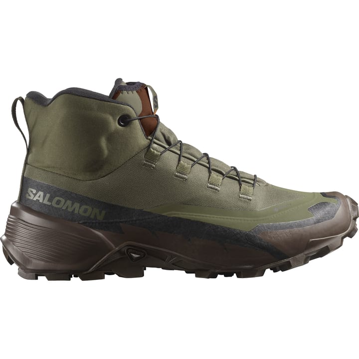 Salomon Unisex Cross Hike Tracker GORE TEX Ranger Green Earth Brown Black Buy Salomon Unisex Cross Hike Tracker GORE TEX Ranger Green Earth Brown Black here Outnorth